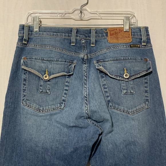 Y2K Lucky Brand Bootcut Flap Pockets Jeans - Picture 6 of 7